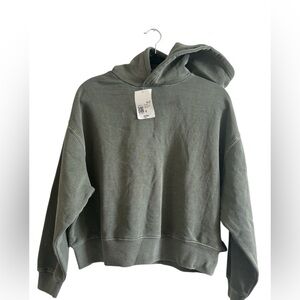 Forever 21 Olive Green Hoodie Sweater